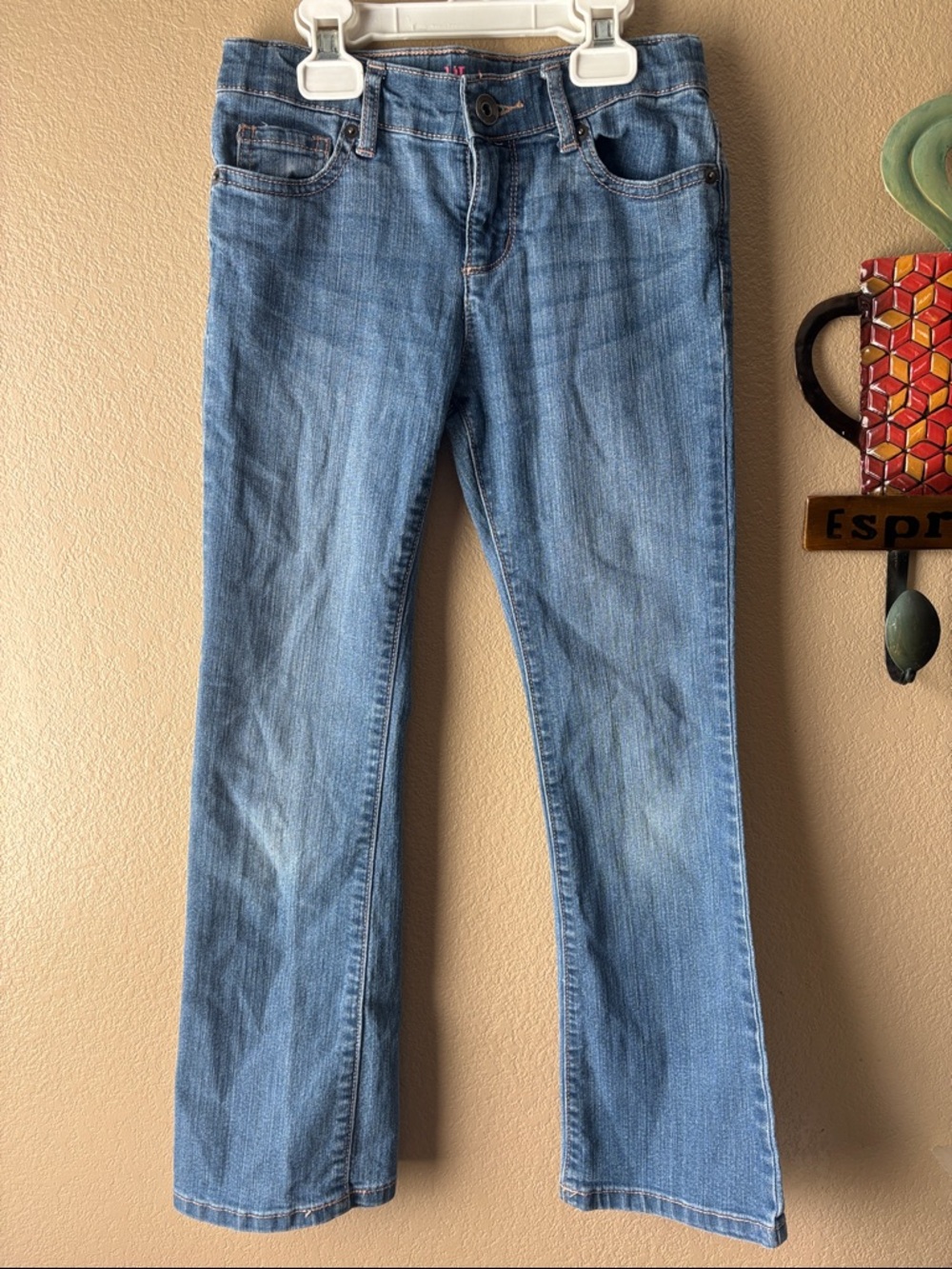 Classic Blue Boot Cut Semi-evasee Jeans